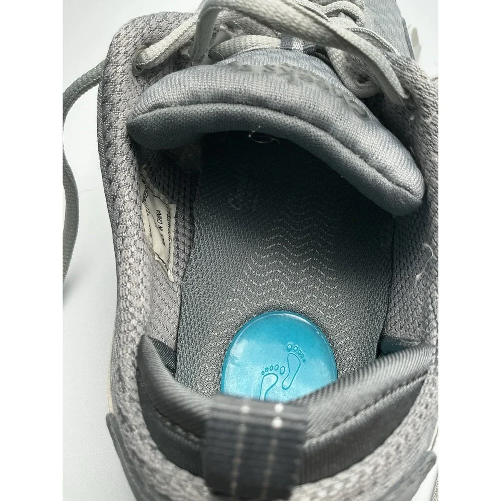 Cheeks Fit Body Women's Grey Energy Pad Sneakers Size 7.5